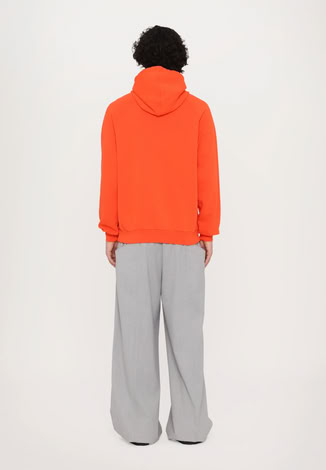 DOUBLE HOODIE BRIGHT ORANGE