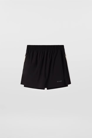 ELASTIC MINI SKIRT BLACK