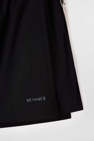 ELASTIC MINI SKIRT BLACK