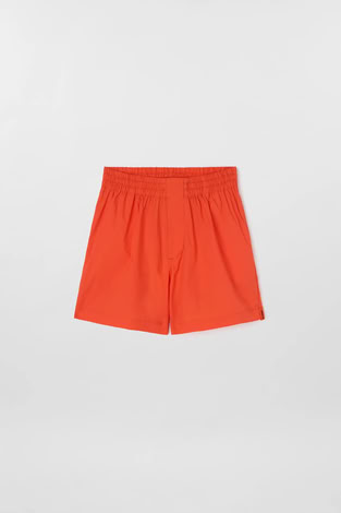 ELASTIC SHORTS BRIGHT ORANGE