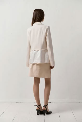 JACKET IN IVORY 