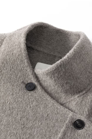 JULIET MIDI COAT IN MOLE