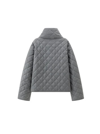 KALA CHECKED JACKET IN GREY