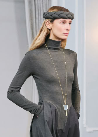 KOSA HEADBAND DARK GREY