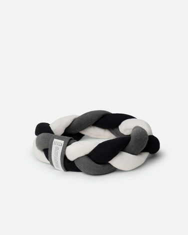 KOSA HEADBAND IVORY, DARK GREY, BLACK MELANGE
