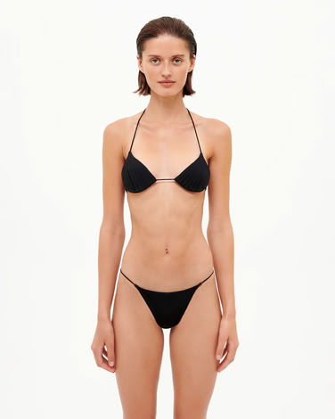 LOW-RISE BIKINI BLACK 
