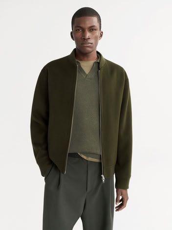 MEN'S BOMBER JACKET OLIVE