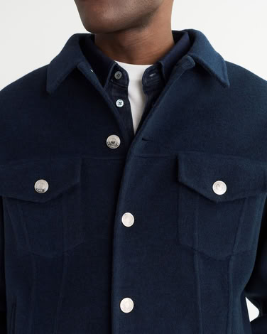 MEN'S JACKET DENIM BLUE