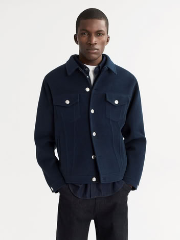 MEN'S JACKET DENIM BLUE