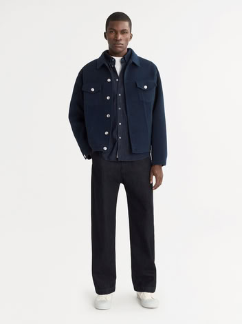 MEN'S JACKET DENIM BLUE