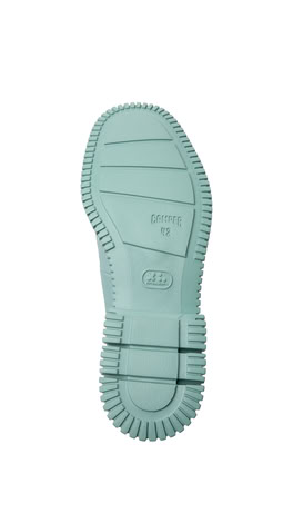 MEN'S PIX MULTICOLOR LEATHER SHOES IN GREEN 