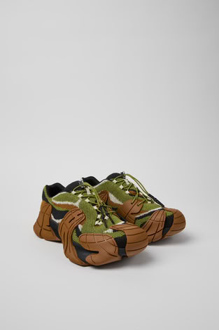 MEN'S TORMENTA MESH SNEAKERS IN BROWN 