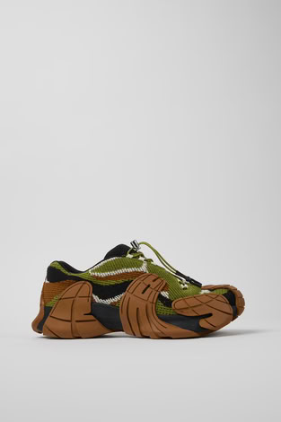 MEN'S TORMENTA MESH SNEAKERS IN BROWN 