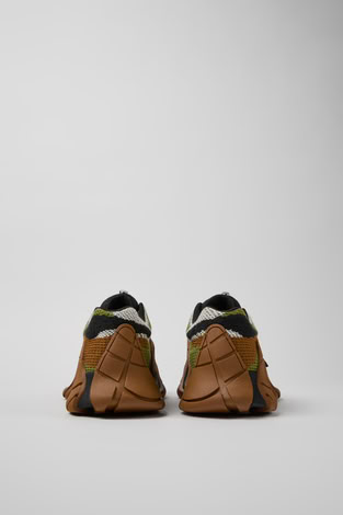 MEN'S TORMENTA MESH SNEAKERS IN BROWN 