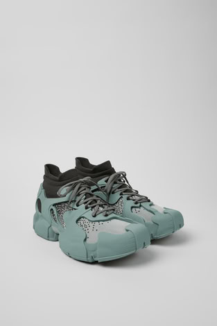 MEN'S TOSSU SOCK SNEAKERS IN BLUE/BLACK