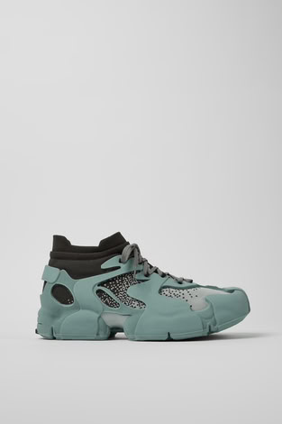 MEN'S TOSSU SOCK SNEAKERS IN BLUE/BLACK