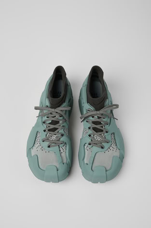 MEN'S TOSSU SOCK SNEAKERS IN BLUE/BLACK