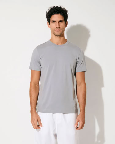 M - MIDWEIGHT T-SHIRT  CEMENT