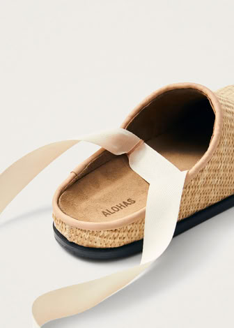 OLIVER MULES IN BEIGE