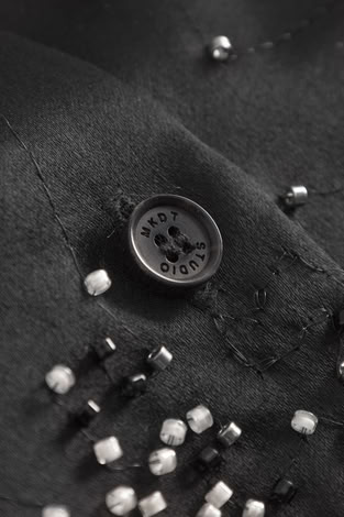 SALL SILK SHIRT IN BLACK