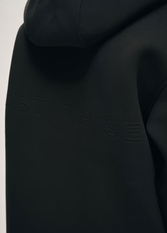 SCUBA HOODED SWEATSHIRT BLACK