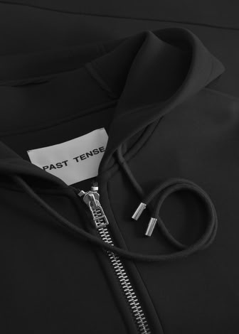 SCUBA HOODED SWEATSHIRT BLACK