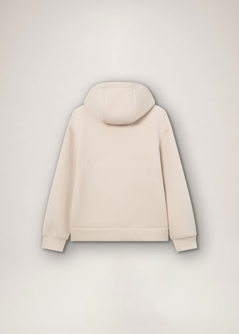 SCUBA HOODED SWEATERSHIRT LIGHT KHAKI