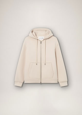 SCUBA HOODED SWEATERSHIRT LIGHT KHAKI