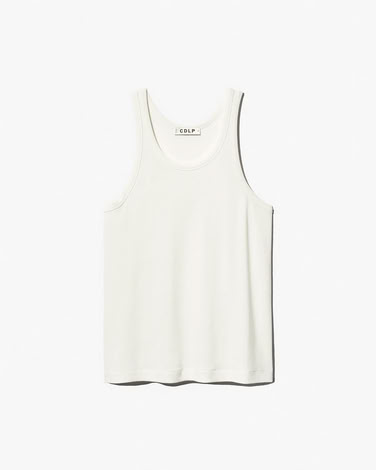 M - SEACELL TANK TOP IN WHITE