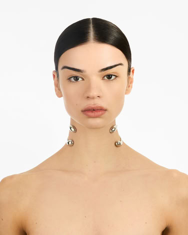 SERTI NECKLACE IN SILVER