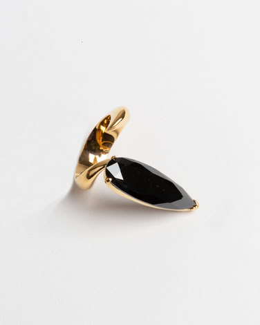 SHARP ALIEN RING BLACK - GD 