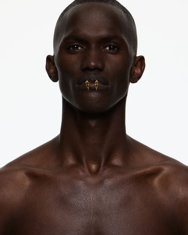 SHARP VIPER MOUTH - EAR PIECE OLIVECZ - GD