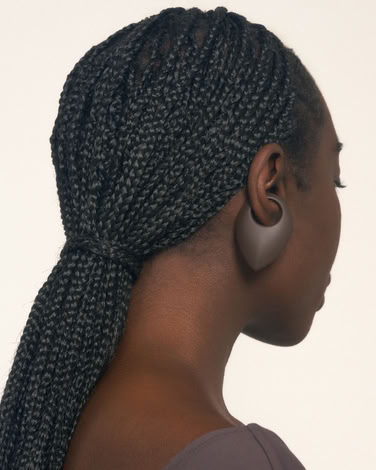 SPADA DROP EAR CUFF IN BROWN