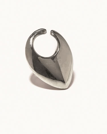 SPADA DROP EAR CUFF IN SILVER