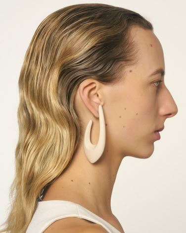 SPADA DROP EARRINGS IN NUDE