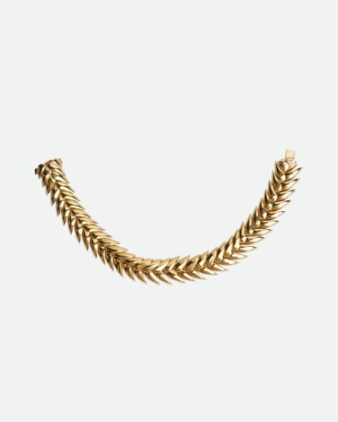 SPIKELET BRACELET IN GOLD