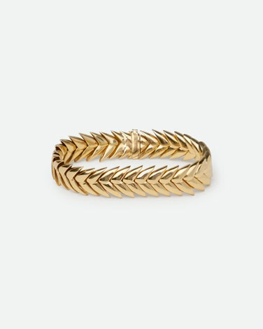 SPIKELET BRACELET IN GOLD