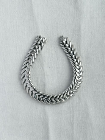 SPIKELET BRACELET IN SILVER