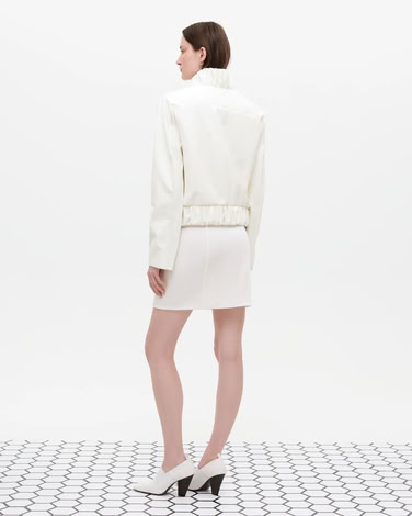SQUARE BOMBER IVORY