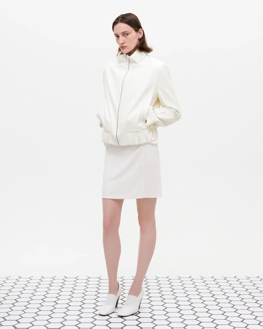 SQUARE BOMBER IVORY