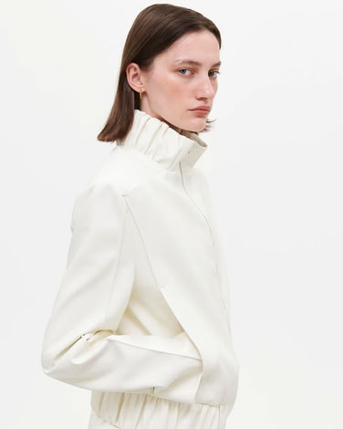 SQUARE BOMBER IVORY