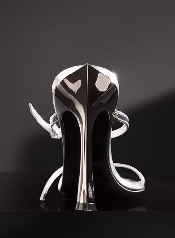 STRAPPY SANDAL METALLIC LEATHER 