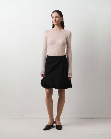  'MEREZHKA'  SWEATER IN IVORY