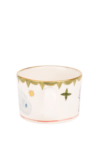 TEA CUP AND SAUCER VESNA MULTI
