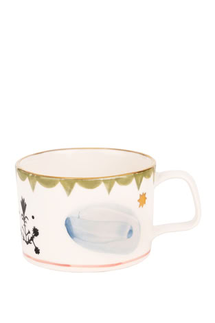 TEA CUP AND SAUCER VESNA MULTI