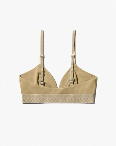 W - TRIANGLE BRALETTE GOLDEN SAND