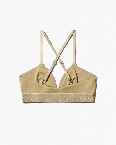 W - TRIANGLE BRALETTE GOLDEN SAND