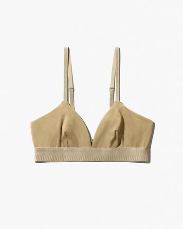 W - TRIANGLE BRALETTE GOLDEN SAND