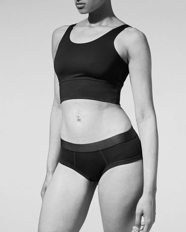 W  3X Y-BRIEF IN BLACK