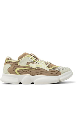 WOMEN'S KARST MULTICOLOR SNEAKERS IN BEIGE 